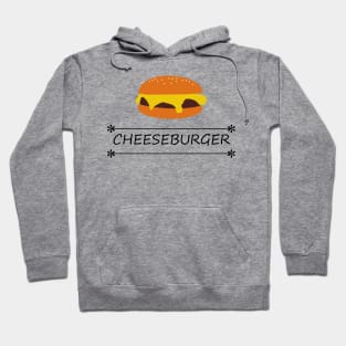 Cheeseburger burger fast food Hoodie